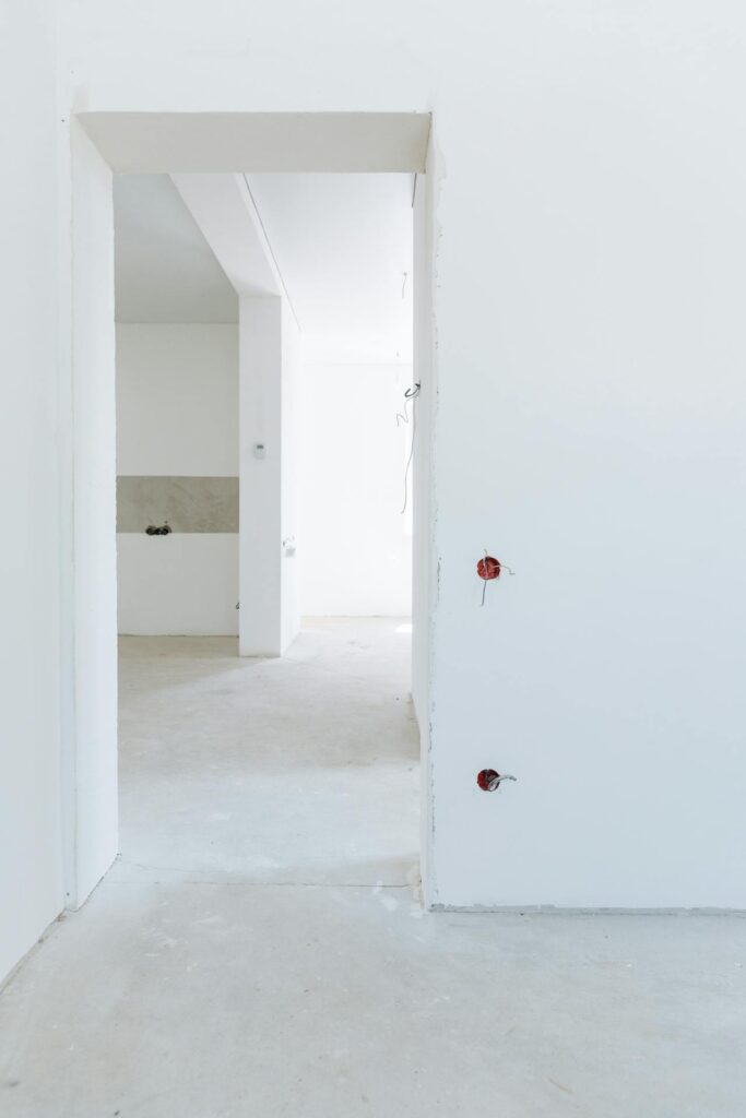 stucen nieuwbouw