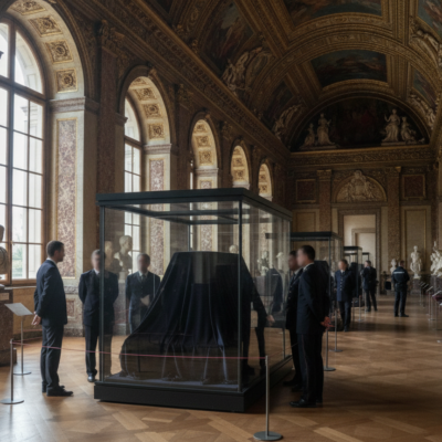 Apollo-galerij van het Louvre heropent na kroonjuwelendiefstal