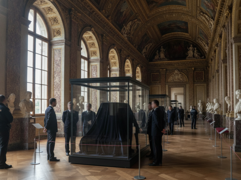 Apollo-galerij van het Louvre heropent na kroonjuwelendiefstal