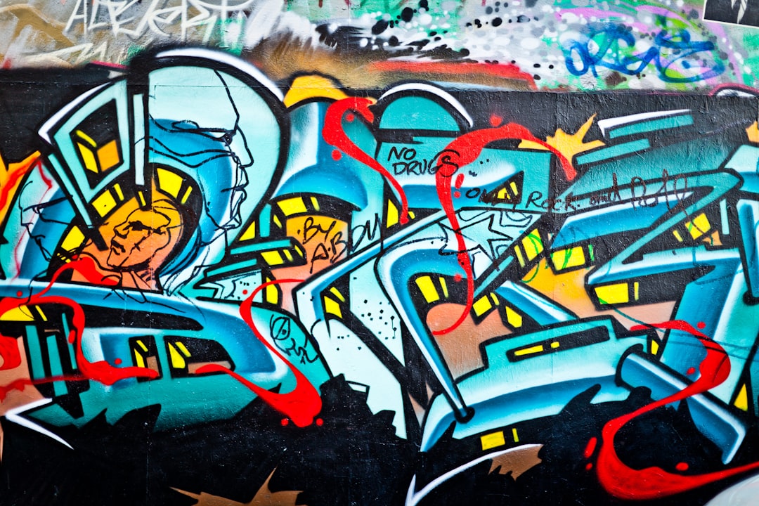 Graffiti workshop met spuitbussen