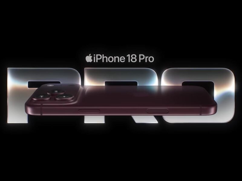 iPhone 18 Pro in de officiële productvideo van Apple