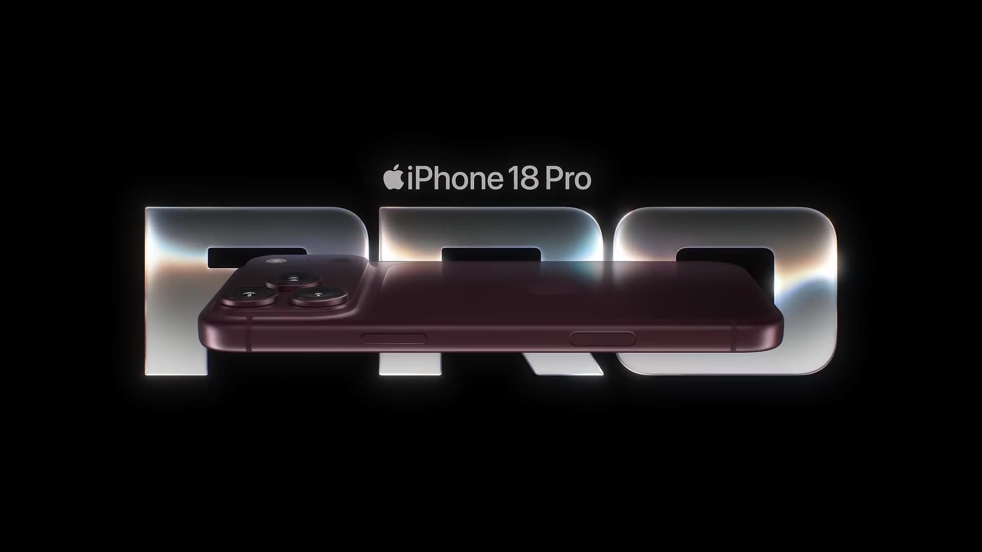 iPhone 18 Pro in de officiële productvideo van Apple