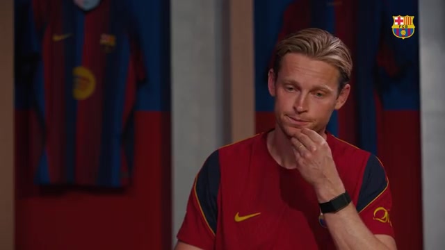Frenkie de Jong in een interview met FC Barcelona